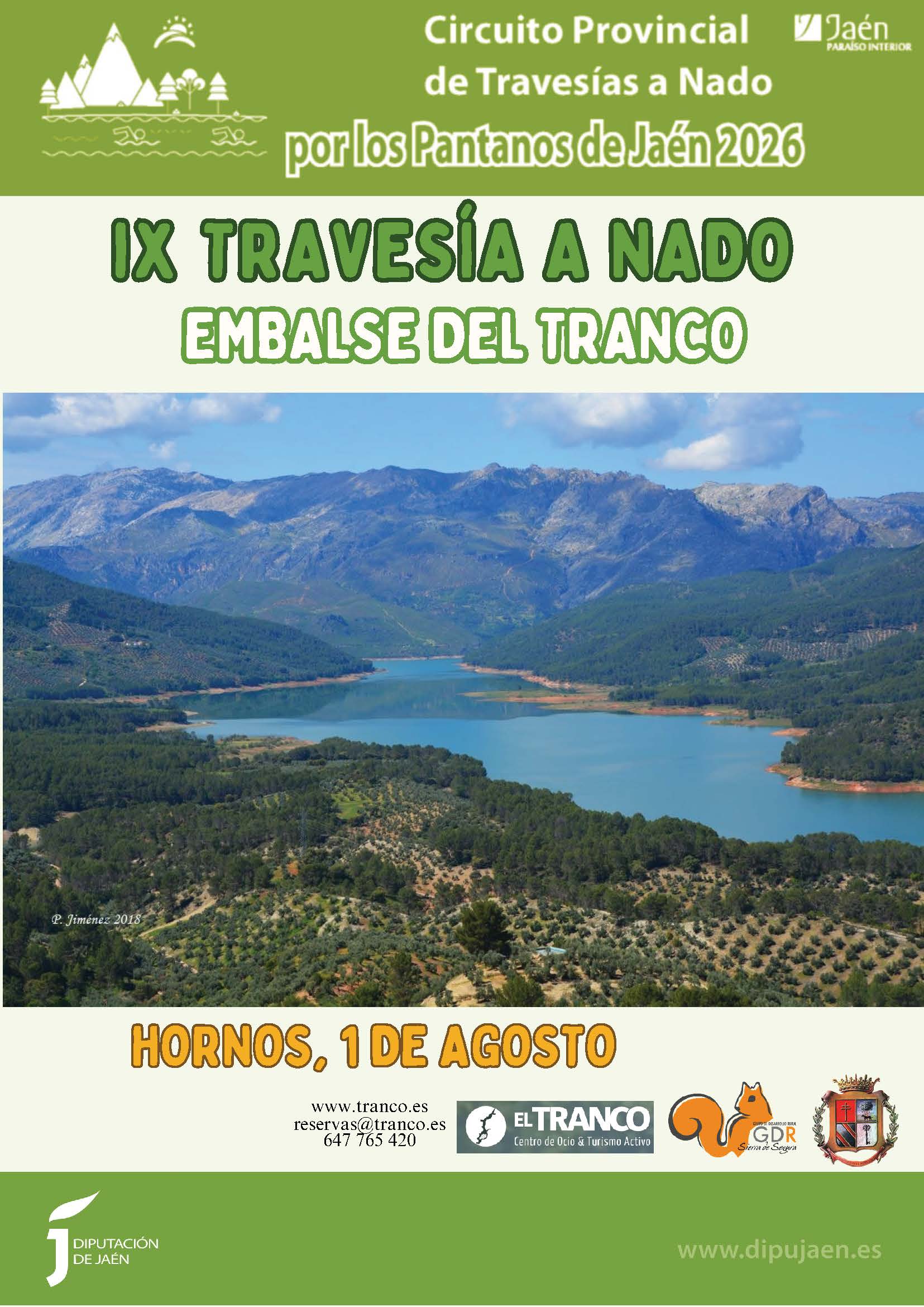 IX TRAVESÍA NADO EMBALSE DEL TRANCO - HORNOS
